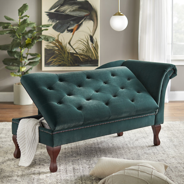 Kelly Clarkson Home Dana Upholstered Chaise Lounge & Reviews Wayfair